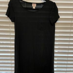 Black T-Shirt Dress